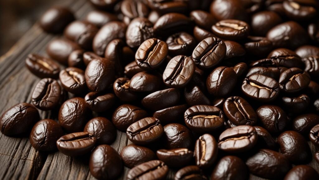 " Excelsa coffee beans"