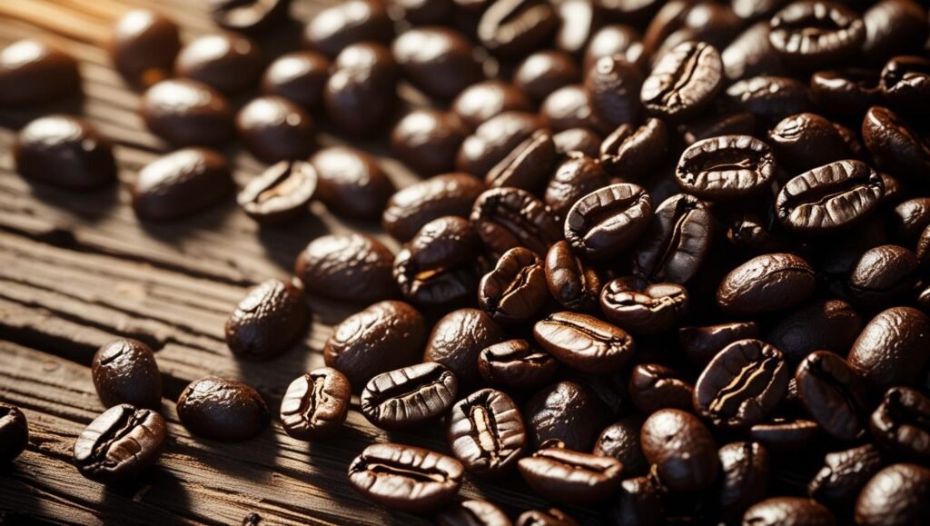 " Robusta coffee beans"