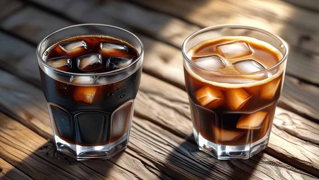 "cold brew vs. iced coffee"